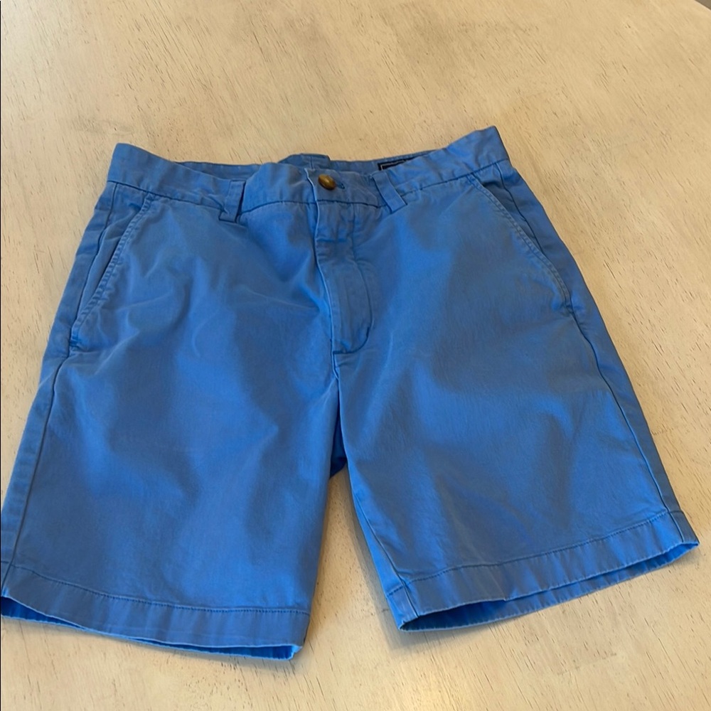 Vineyard Vines Blue Flat Front Shorts
